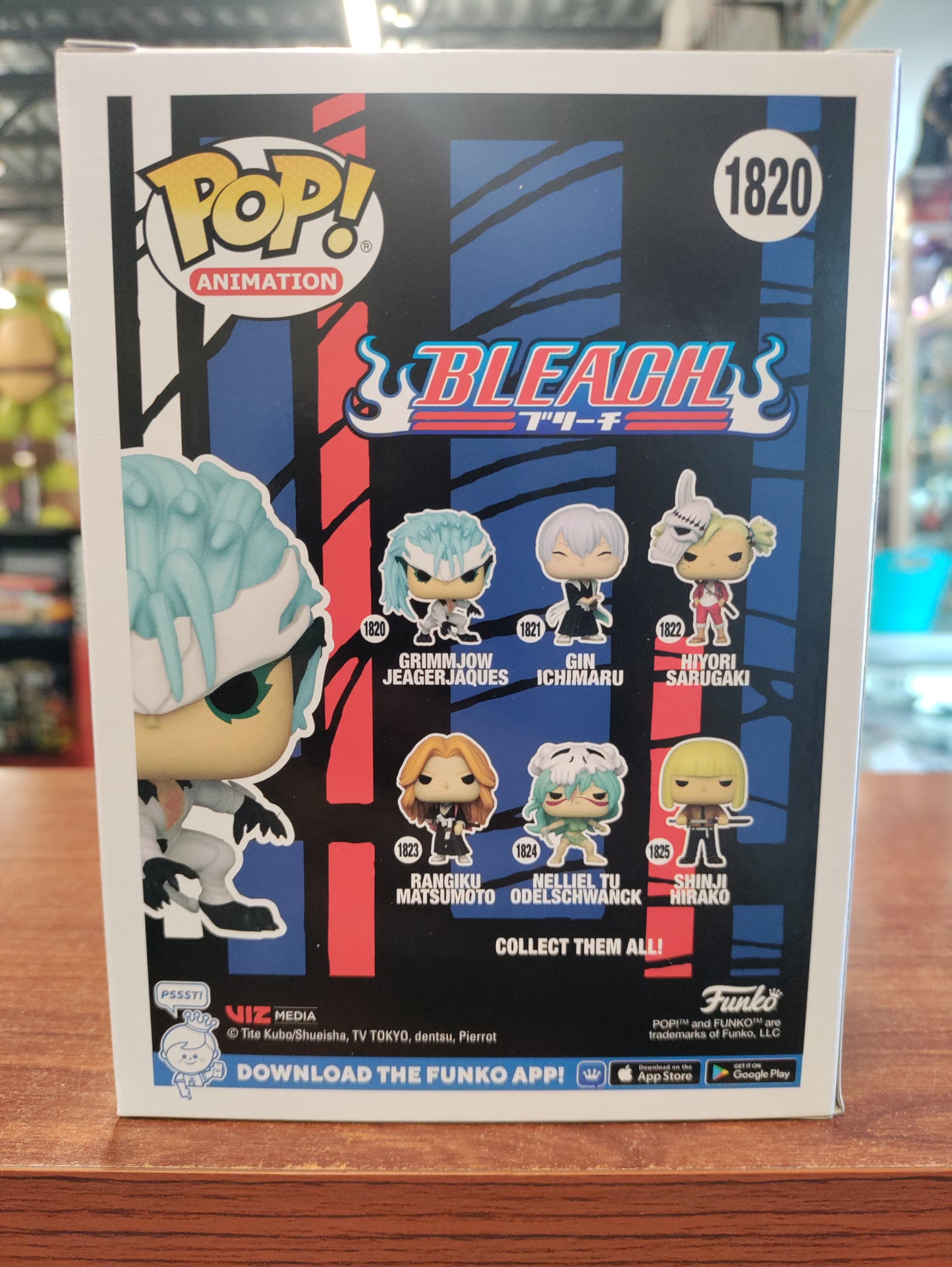 Funko Pop Bleach Grimmjow Jeagerjaques