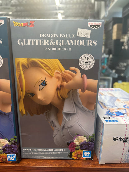 Glitter and Glamour Dragon Ball Z Android 18 Figure