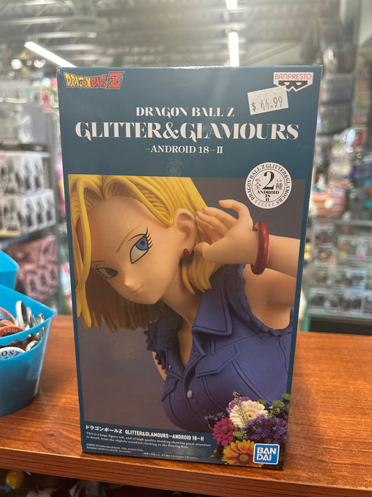 Glitter and Glamour Dragon Ball Z Android 18 Figure
