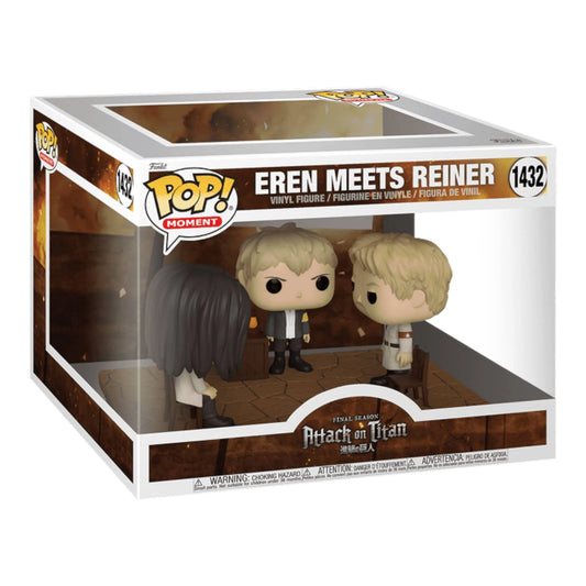 Funko Pop Moment AOT Eren meets Reiner