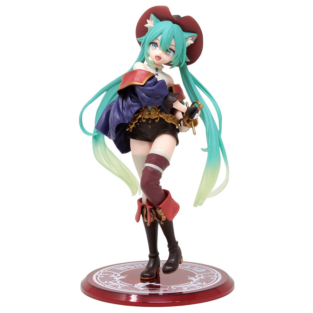 Hatsune Miku Wonderland Puss in Boots Figure
