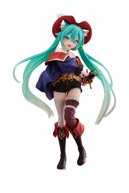 Hatsune Miku Wonderland Puss in Boots Figure