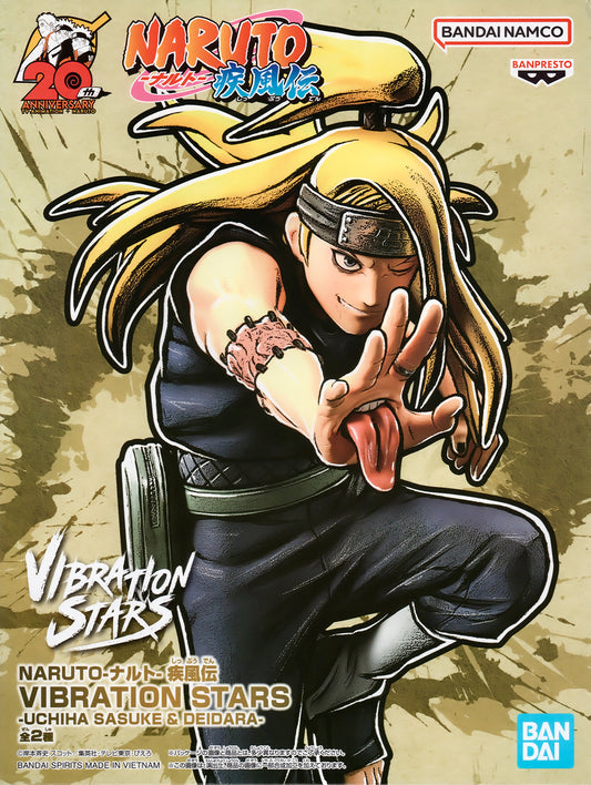 Naruto Shippuden 20th Anniversary Vibration Stars  Deidara Figure