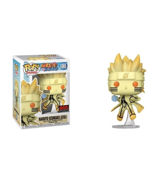 Naruto Shippuden Naruto Kurama Link Mode AAA Anime Exclusive Funko Pop