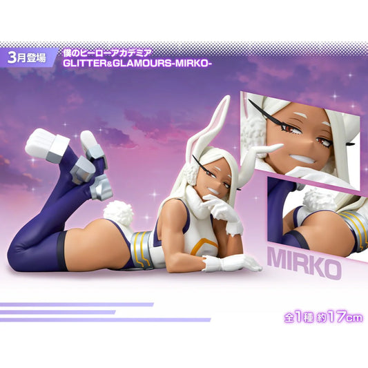 My Hero Academia Mirko Glitter & Glamours Figure