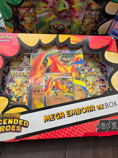 Pokemon Mega Evolutions Ascended Heroes Box