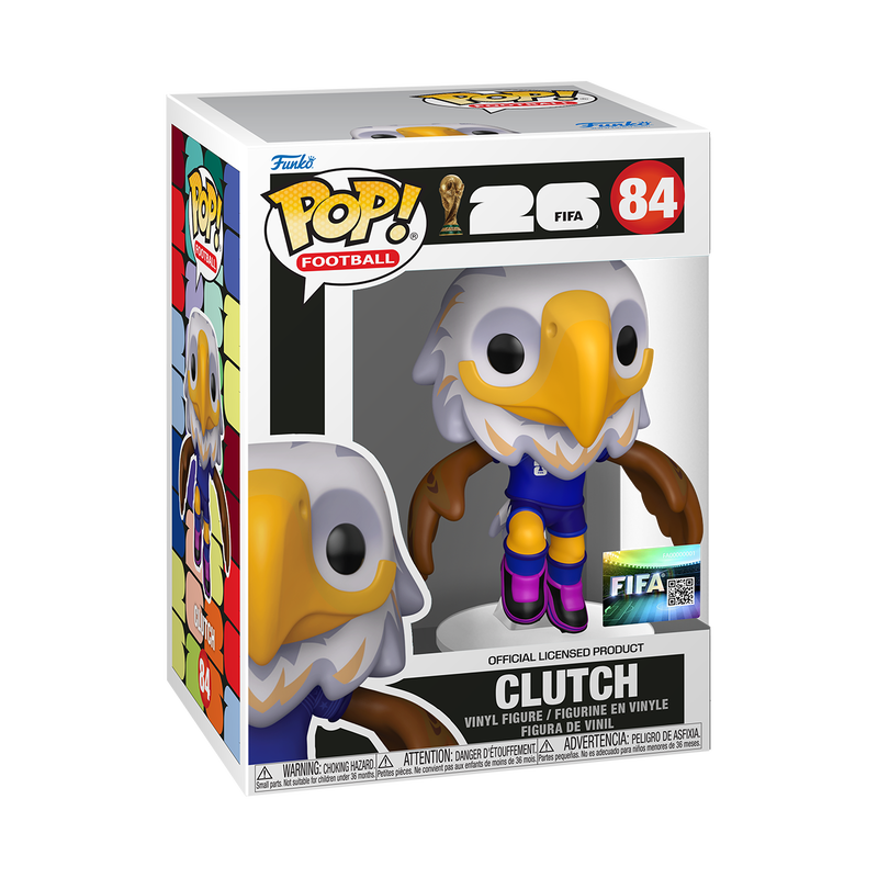 FIFA 2026 World Cup Clutch Mascot Funko Pop