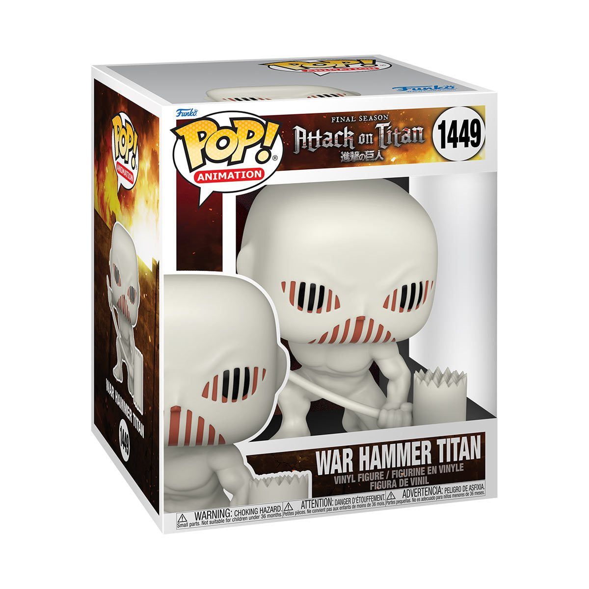 Attack on Titan The Final Season War Hammer Funko Pop