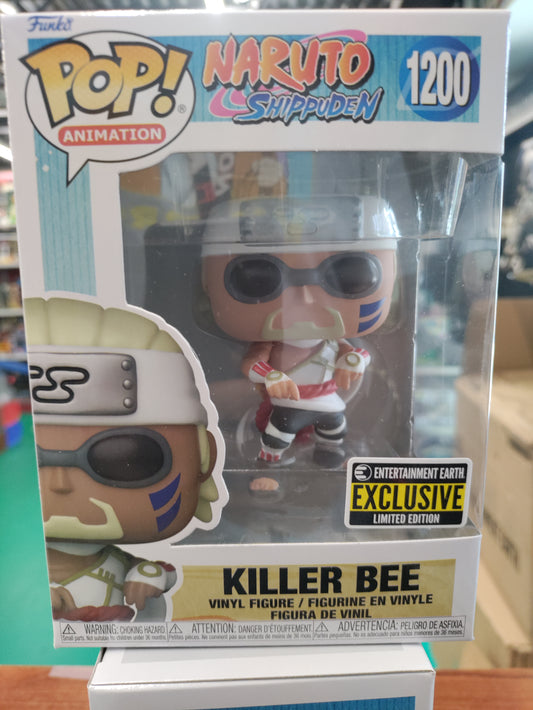 Naruto Shippuden Killer Bee Entertainment Earth Exclusive Funko Pop