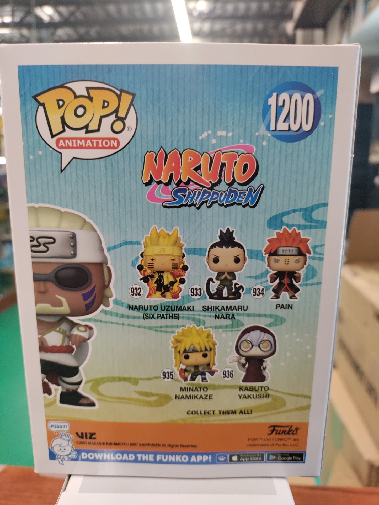 Naruto Shippuden Killer Bee Entertainment Earth Exclusive Funko Pop