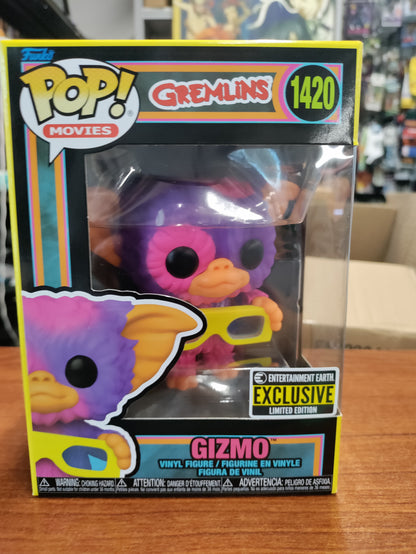 Gremlins Gizmo Black Light Funko Pop EE Exclusive