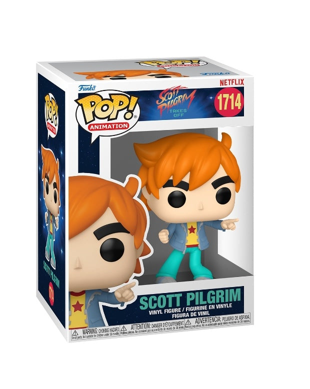 Scott Pilgrim Takes Off Anime Scott Pilgrim Funko Pop