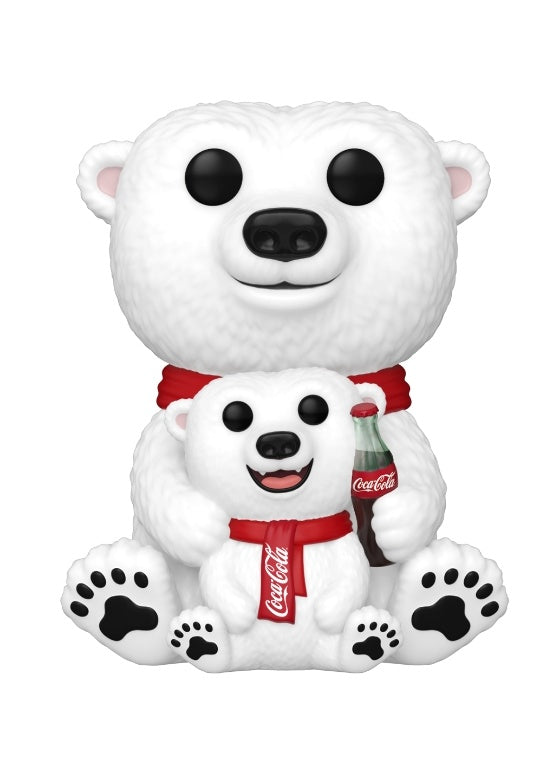 Coca-Cola Polar Bear With Cub Funko Pop