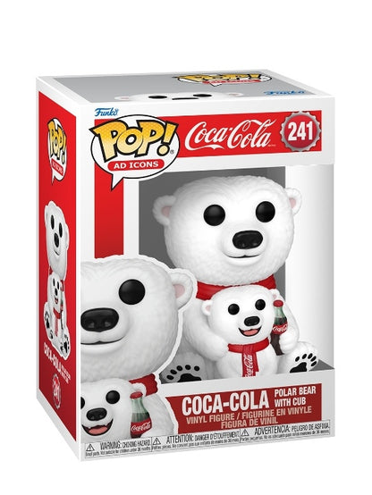 Coca-Cola Polar Bear With Cub Funko Pop