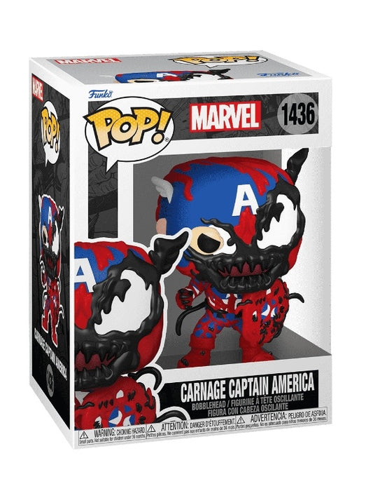 Marvel Carnage Captain America Funko Pop