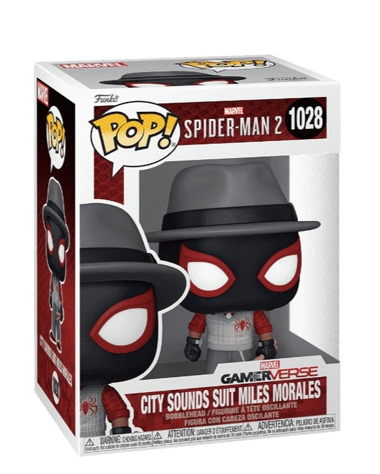 Funko Pop Marvel Spider-man 2 City Sounds Suit Miles Morales