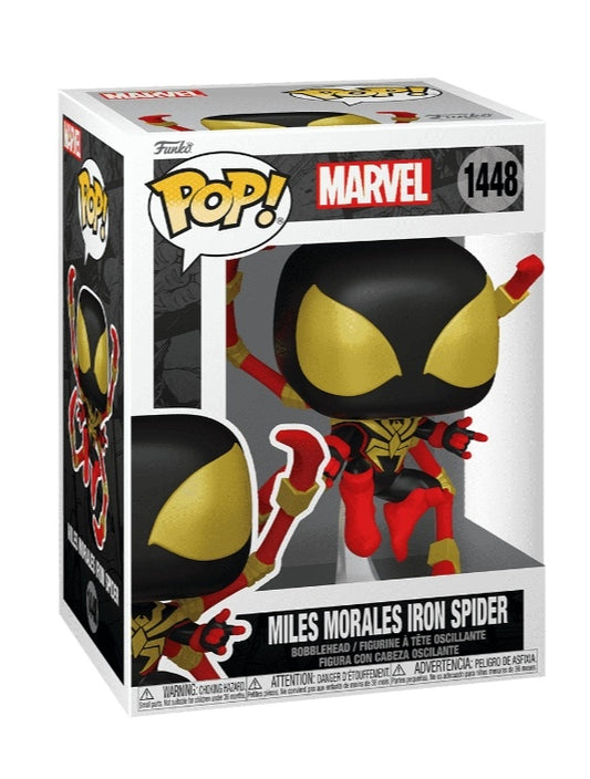 Marvel Spiderman Miles Morales Iron Spider Funko Pop