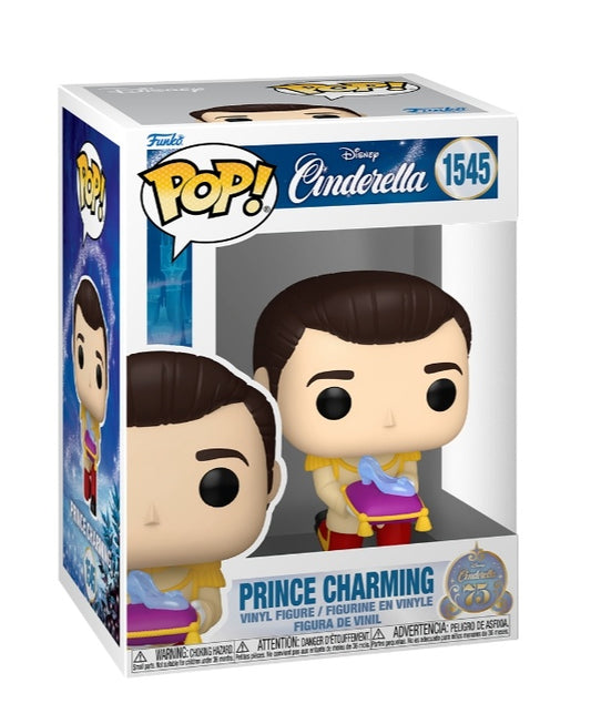 Disney Cinderella 75th Anniversary Prince Charming Funko Pop