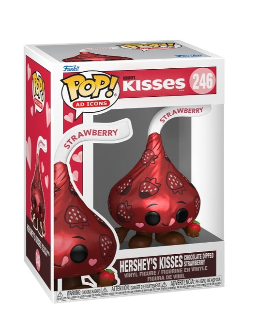 Hershey's Kisses Chocolate Dipped Strawberry Funko Pop