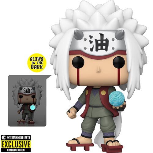 Naruto Shippuden Jiraya EE Exclusive Glow-in-the-Dark Funko Pop