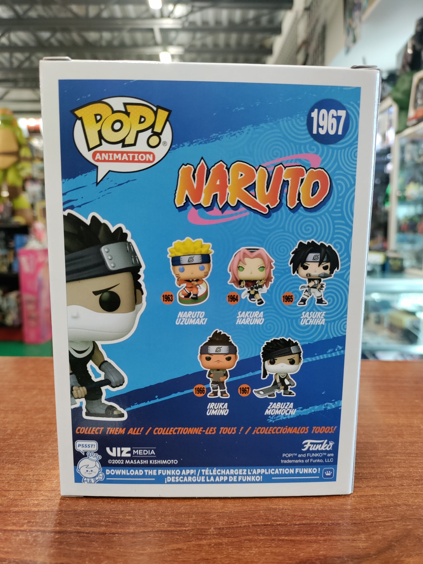 Funko Pop Naruto Classic Zabuza Momochi