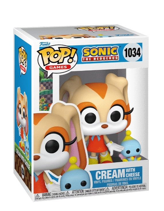 Sonic The Hedgehog Cream With Cheese Funko Pop