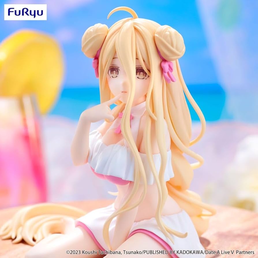 Date A Live V Noodle Stopper Figure Hoshimiya Mukuro - Swimsuit ver.