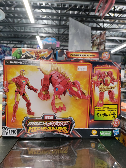Marvel Legends Iron Man Mech Strike Mechasaurs Figure