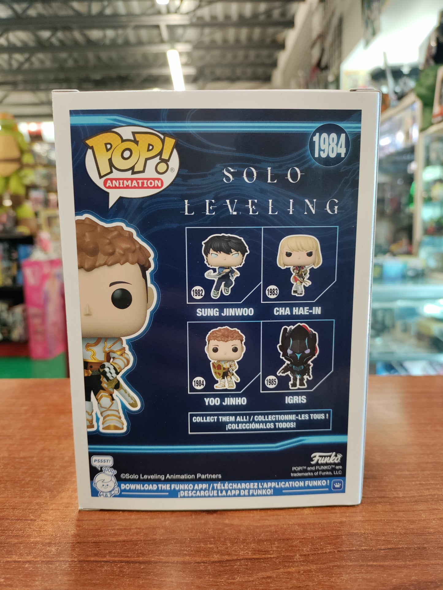 Solo Leveling Yoo Jinho Funko Pop