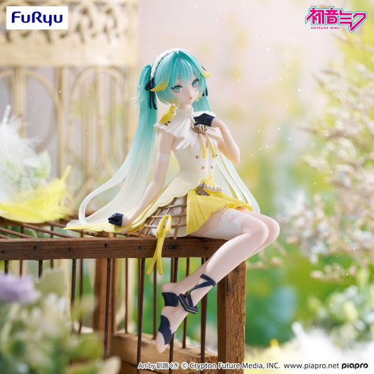 Furyu Hatsune Miku Canary Bird Noodle Stopper Figure