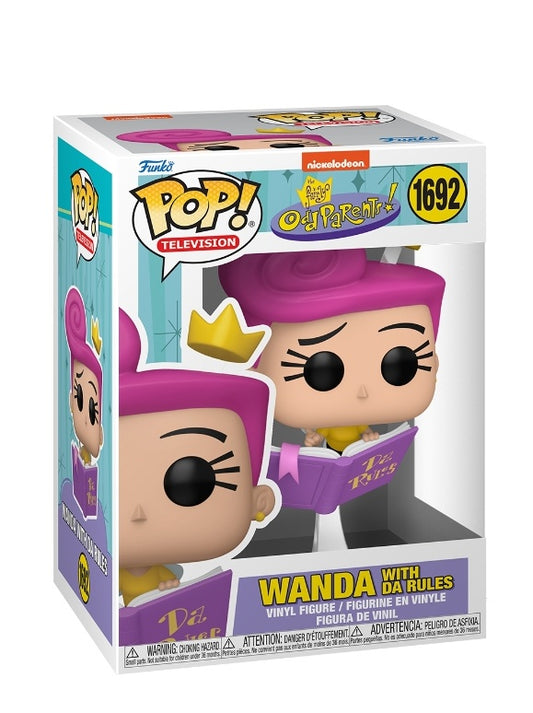 Fairly OddParents Wanda With Da Rules Funko Pop