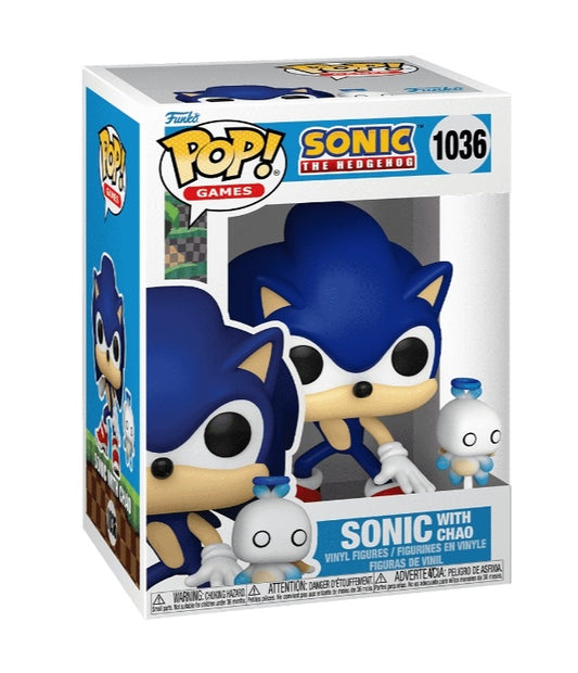 Sonic The Hedgehog Sonic With Ciao Funko Pop