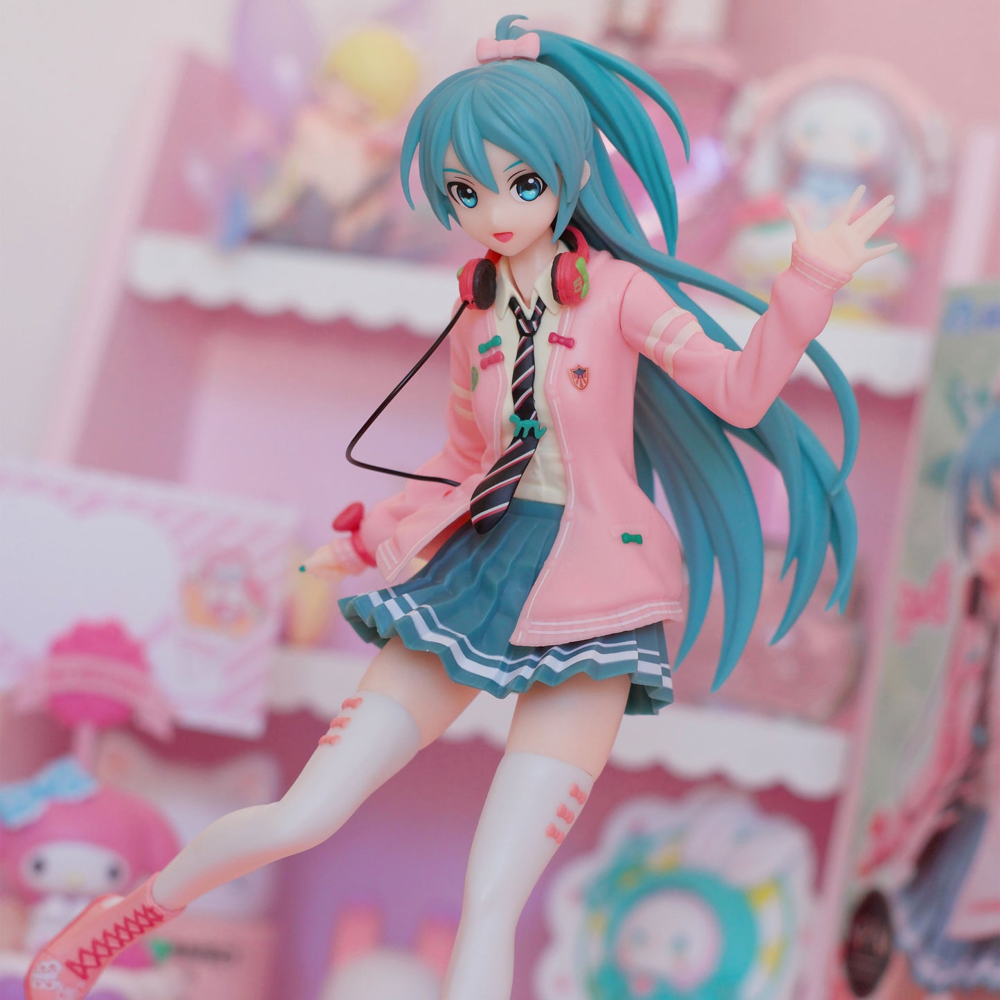 Sega Project DIVA Aracde Future Tone Hatsune Miku Ribbon Girl Figure
