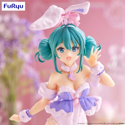 BiCute Bunnies Figure Hatsune Miku: White Rabbit Purple Color Ver.