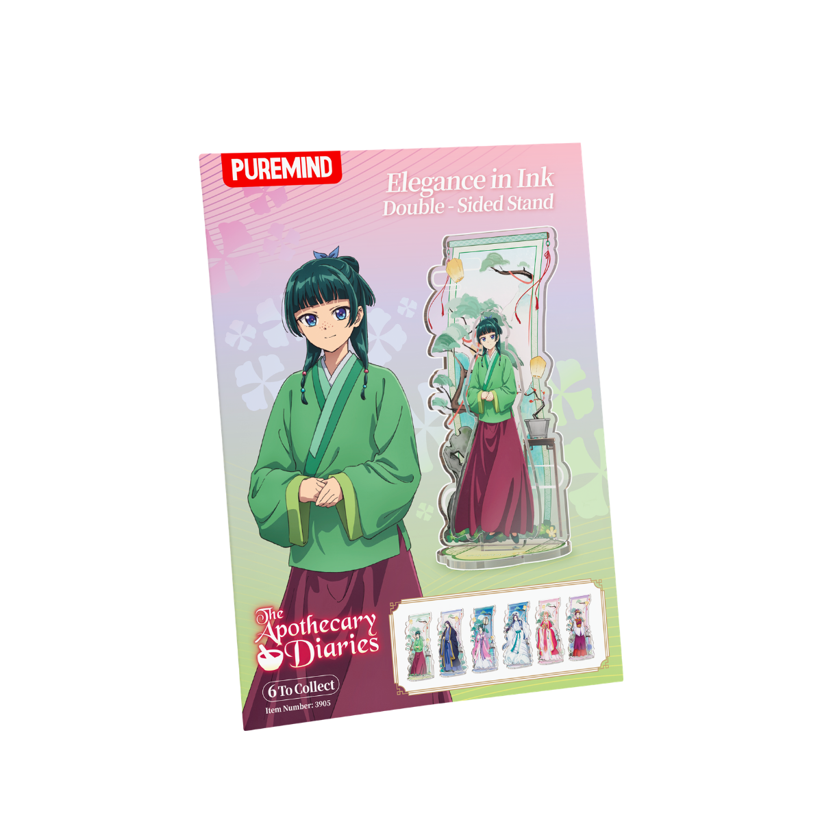 Puremind The Apothecary Diaries Elegance in Ink Double-Sided Stand Blind Box