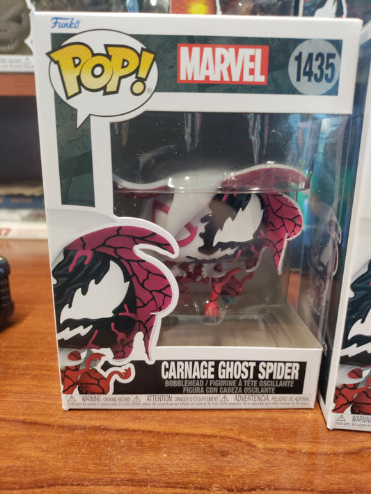 Marvel Carnage Ghost Spider Funko Pop