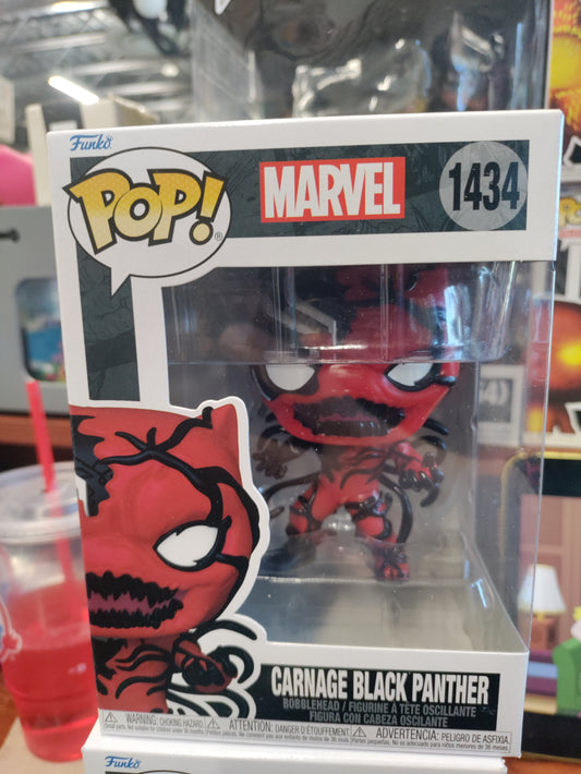 Marvel Carnage Black Panther Funko Pop