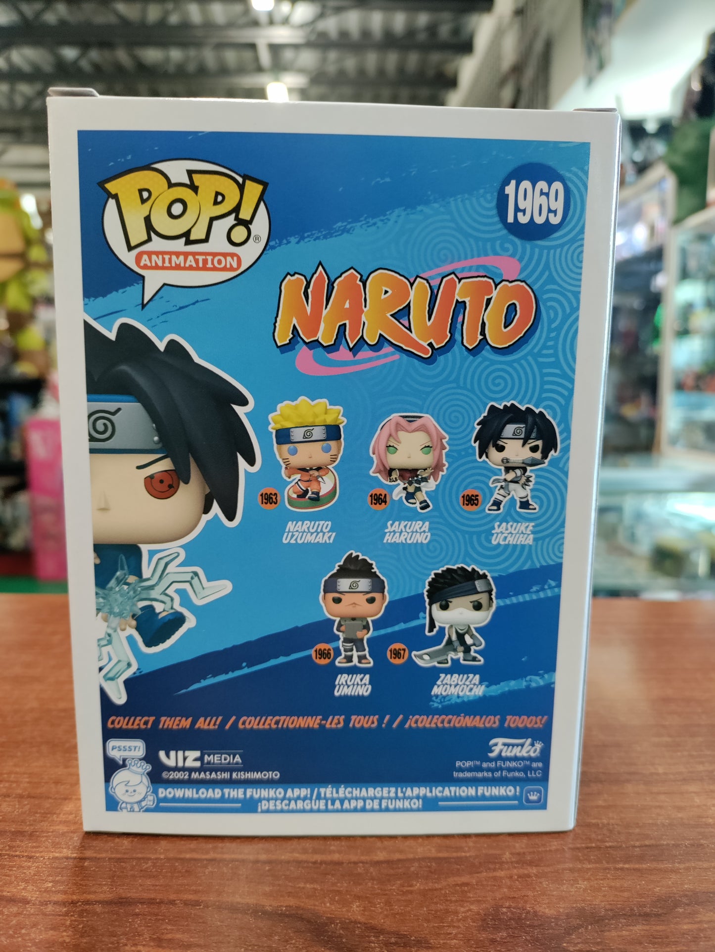 Funko Pop! Naruto Sasuke Uchiha with Chidori