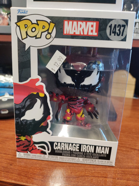 Marvel Carnage Iron Man Funko Pop