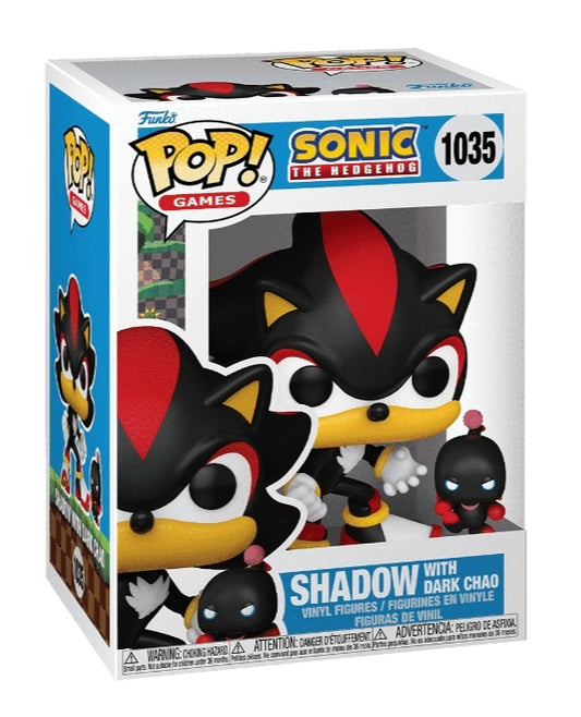 Sonic The Hedgehog Shadow With Ciao Funko Pop