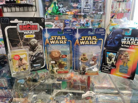 Star Wars Yoda Figure Lot