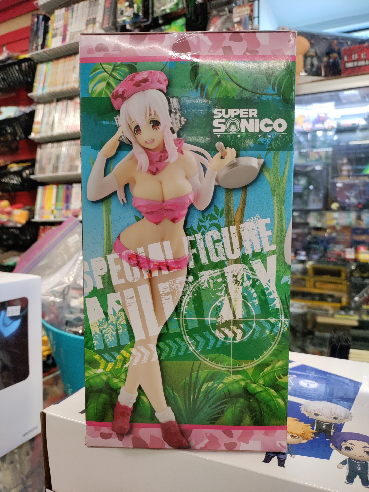 Super Sonico Special Figure Military