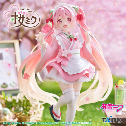 Hatsune Miku - Sakura Miku Figure Japanese Cafe Version
