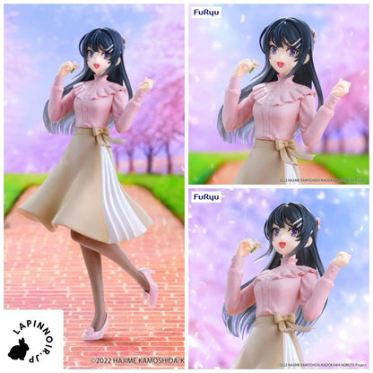 Rascal Does Not Dream of Bunny Girl Senpai Trio-Try-iT Mai Sakurajima (Spring Outfit Ver.) figure