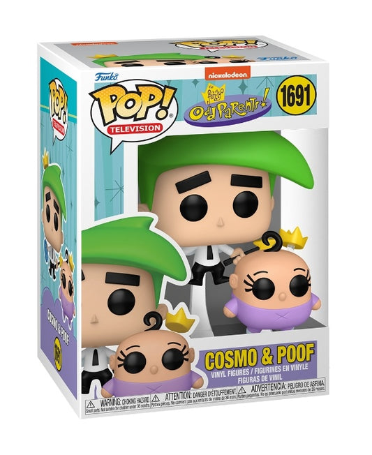 Fairly OddParents Cosmo and Poof Funko Pop