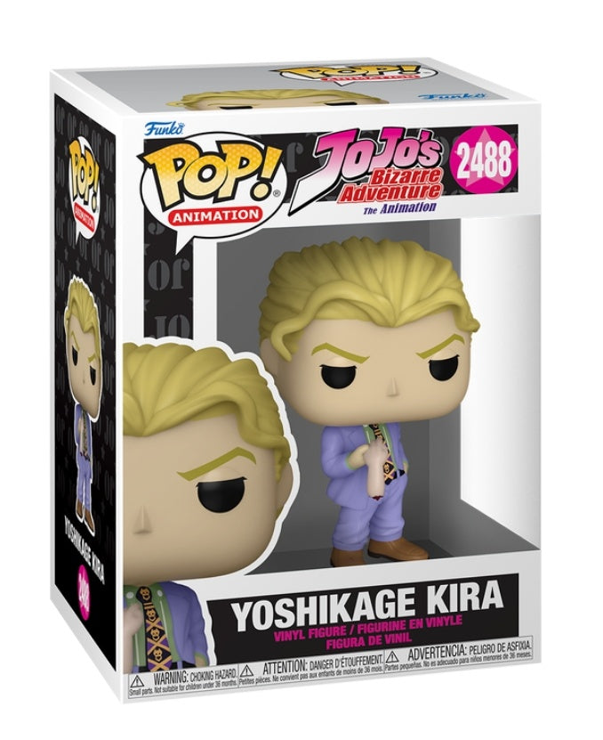 JoJo's Bizarre Adventure Diamond is Unbreakable Yoshikage Kira Funko Pop