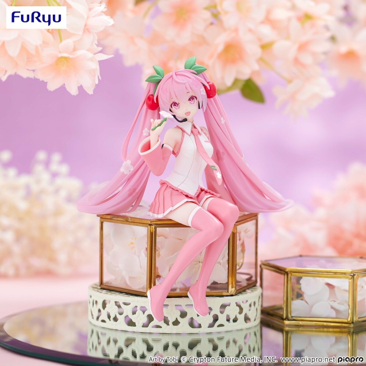 Sakura Miku 2024 Noodle Stopper Hatsune Miku Figure