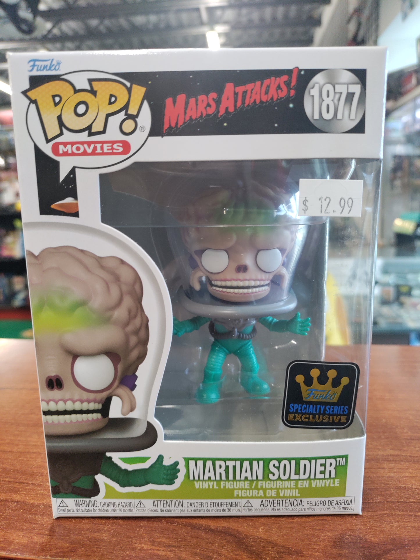 Funko Pop Mars Attacks! Martian Soldier