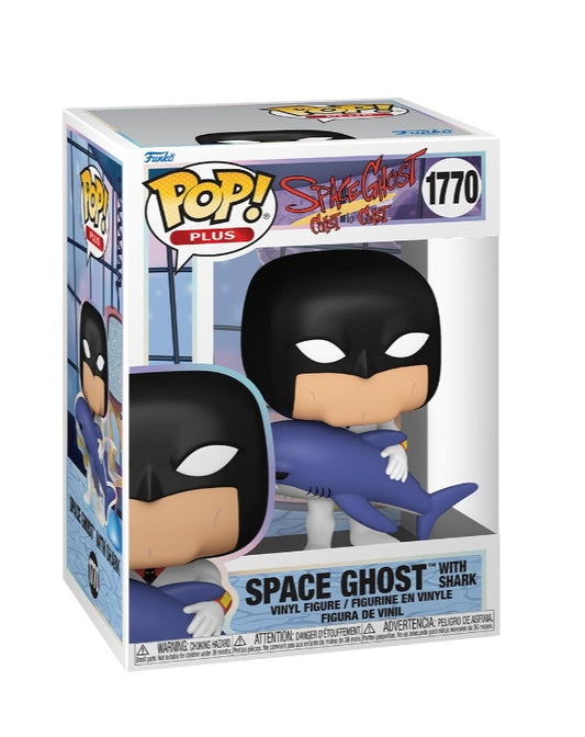 Space Ghost Coast to Coast Space Ghost With Shark Funko Pop