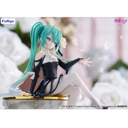 Furyu Hastune Miku Flower Fairy White Rose Noodle Stopper Figure